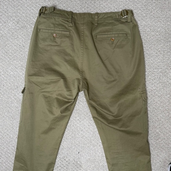 Brooks Brothers Washed Cotton Stretch Cargo Pants - Picture 4 of 10